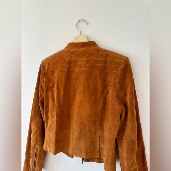 John Paul Richard Uniform Leather Suede Jacket - Picture 11 of 14
